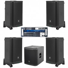 Акустична система 4 колонки JBL PRX915 з сабвуфером + мікшер Акустична система 4 колонки JBL PRX915 з сабвуфером + мікшер